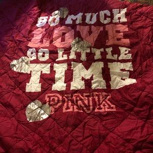 Pink by Victoria secret comforter